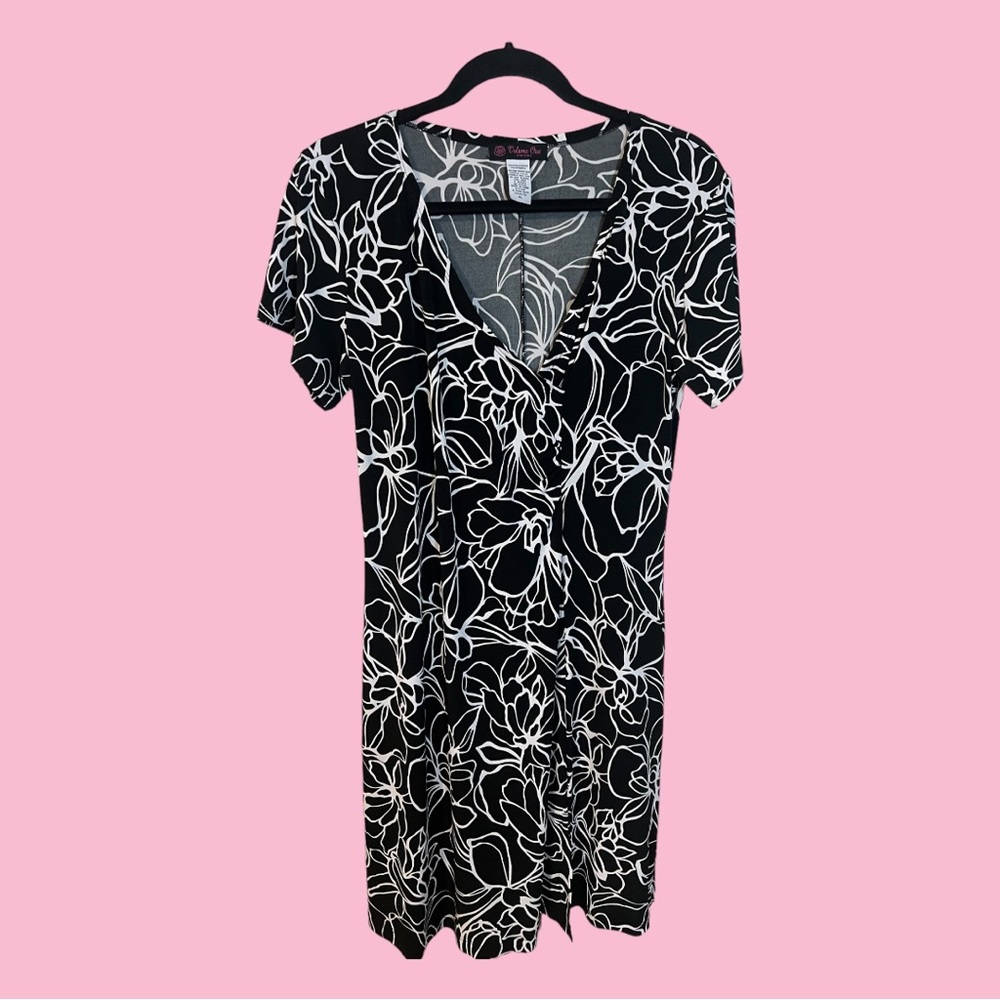 A black and white dress by Volume One Dresses in size extra large